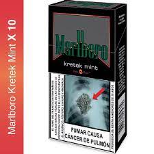 MARLBORO KRETEK MINT (CANELA)  10 UN